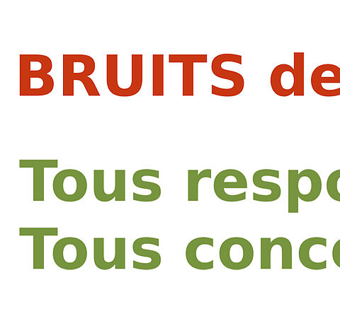 Illustration bruits voisinage